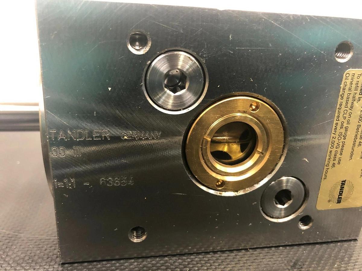 Tandler 00 III Stainless Steel Gearbox Ratio: 1:1 Size 00 Wheel Arrangement III