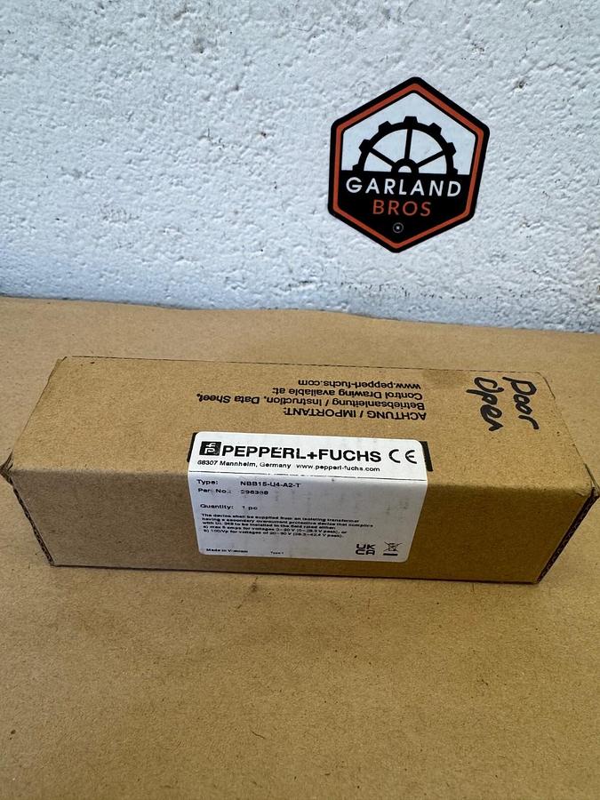 Used Pepperl + Fuchs NBB15-U4-A2-T Inductive Proximity Sensor