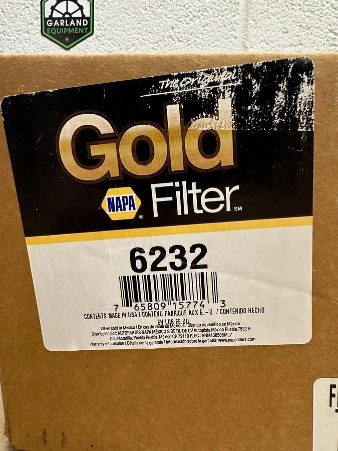 Used NAPA 6232 Gold Air Filter