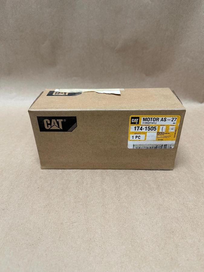 Used CAT 174-1505 27V Direct Current Motor for Cabin Air Filter *FACTORY SEALED NEW*