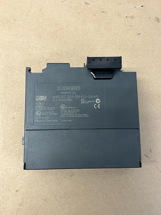 Used Siemens 6ES7 321-1BH02-0AA0 PLC Module