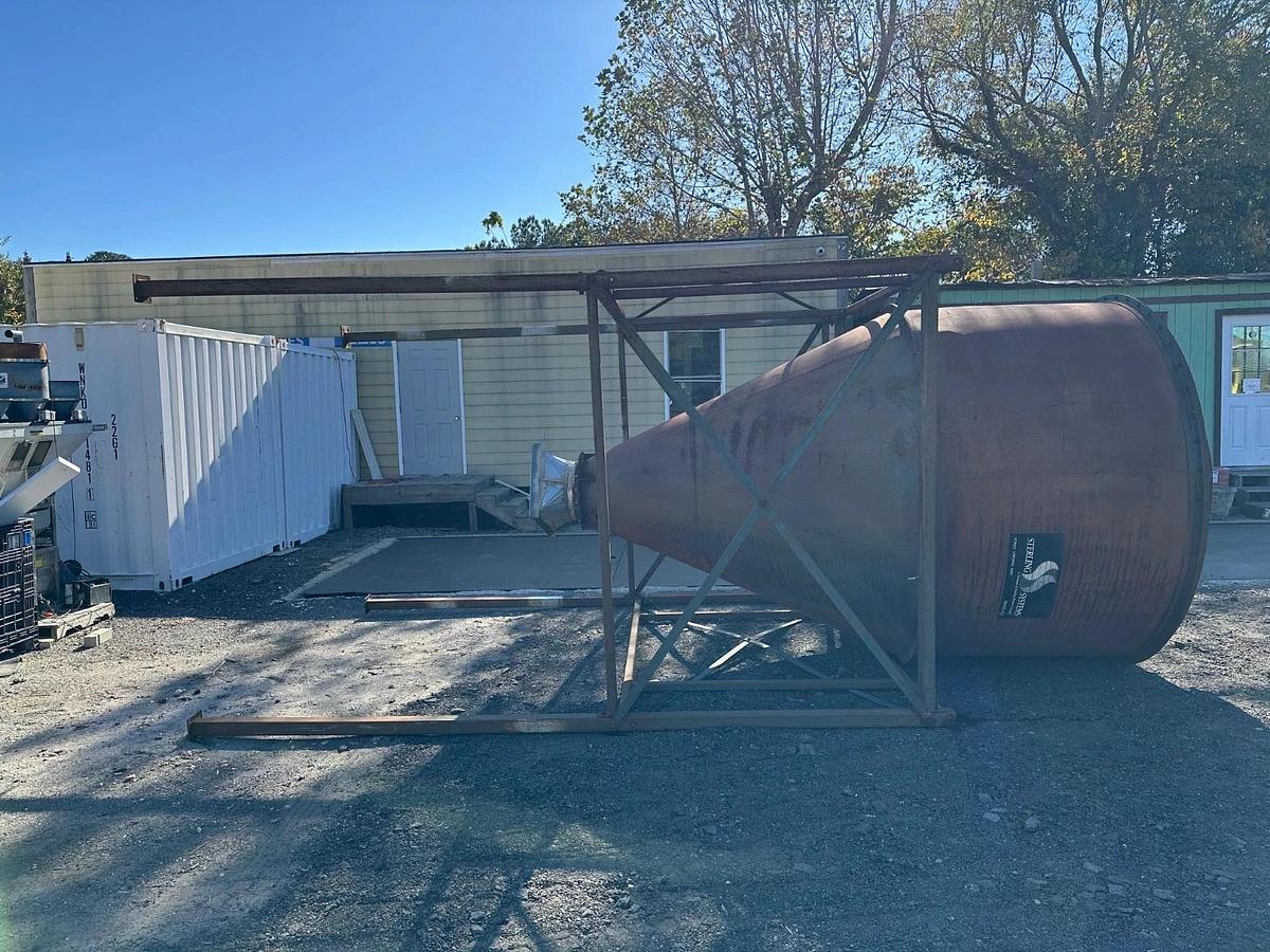 Used Sterling Systems 90” Diameter Cyclone w/ Frame