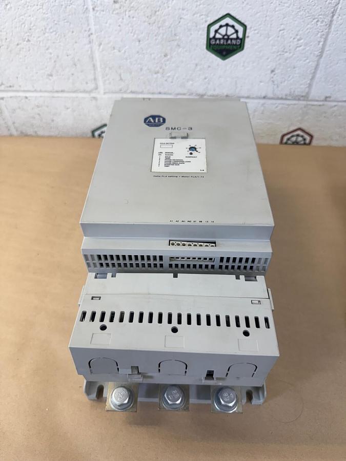 Used Allen Bradley 150-C108NBD Smart Motor Controller/Soft Start, SMC-3, 3 Ph
