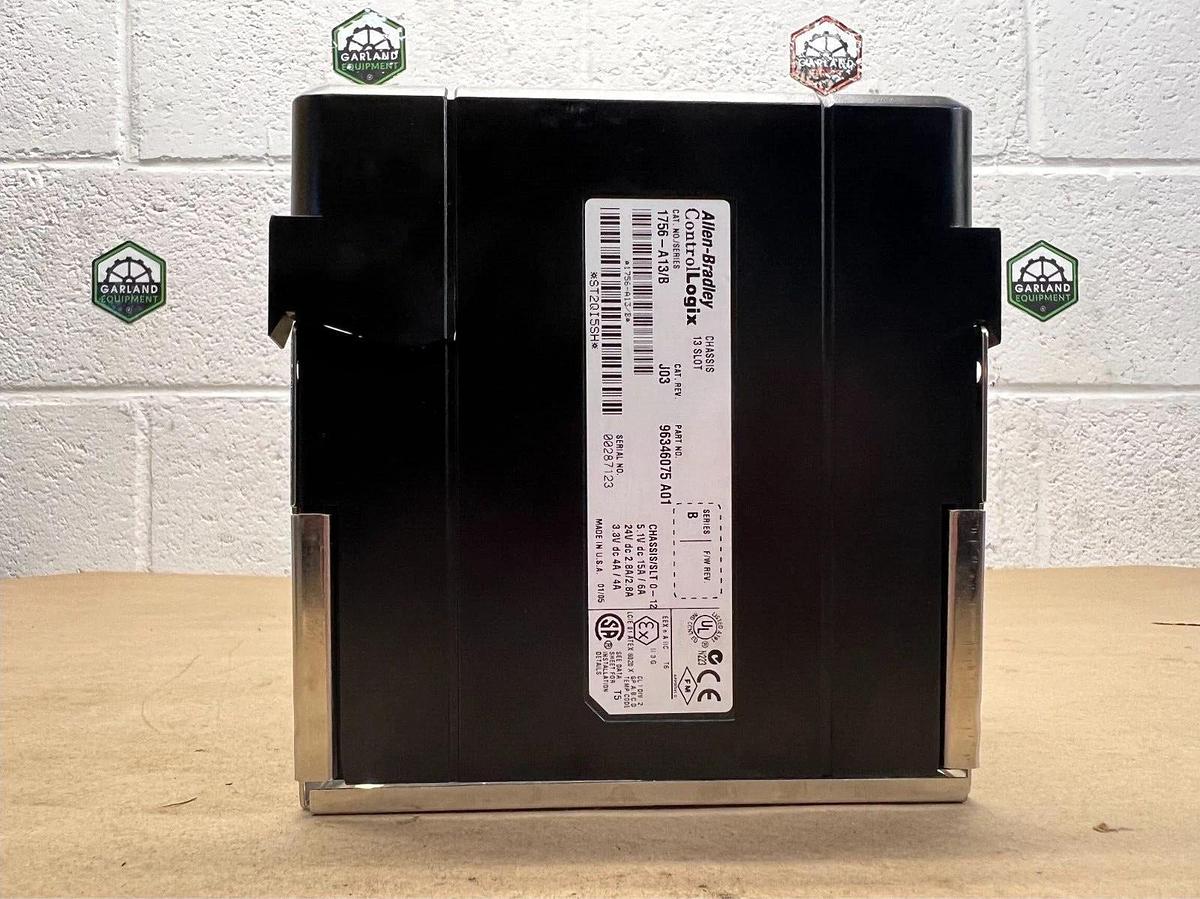 Used Allen Bradley 1756-PA75/A ControlLogix AC Power Supply, 13 Slots