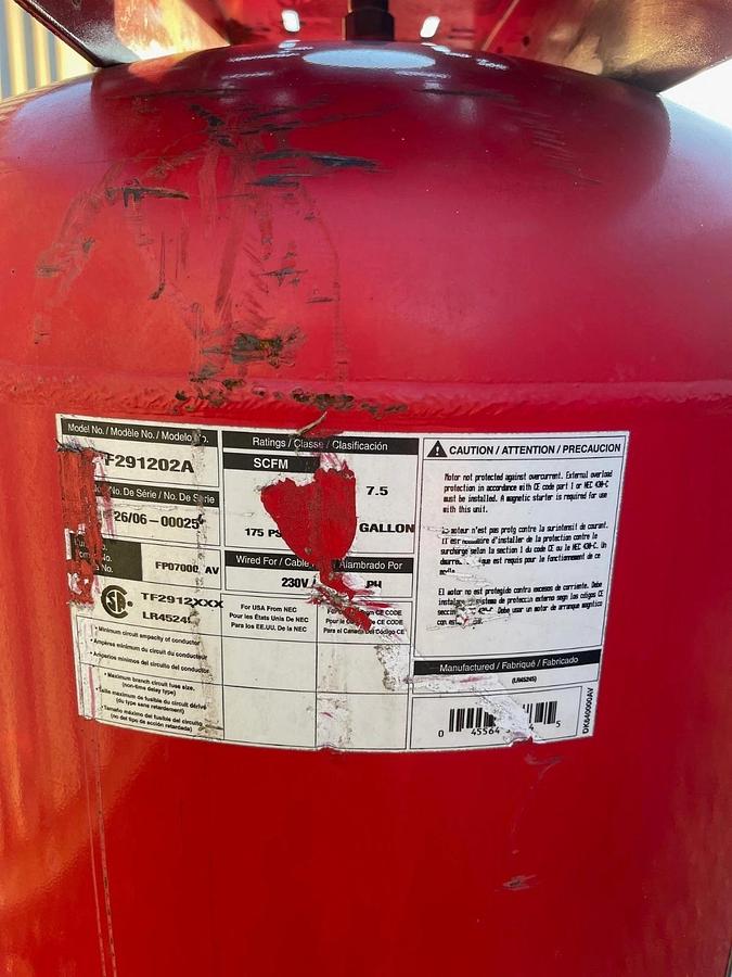 Used 80 Gallon Pressure Vessel - 175 PSI