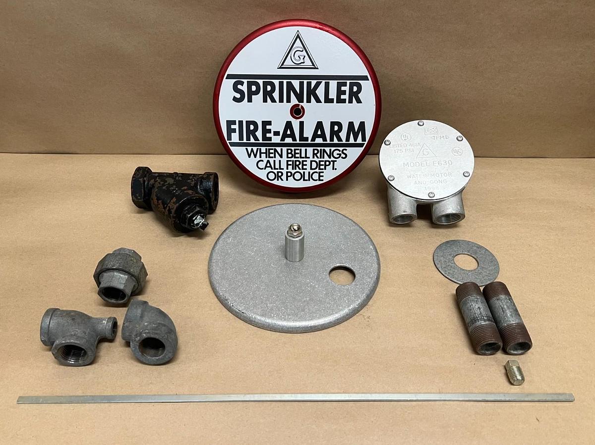 Grinnell F630 Vintage Water Motor Alarm