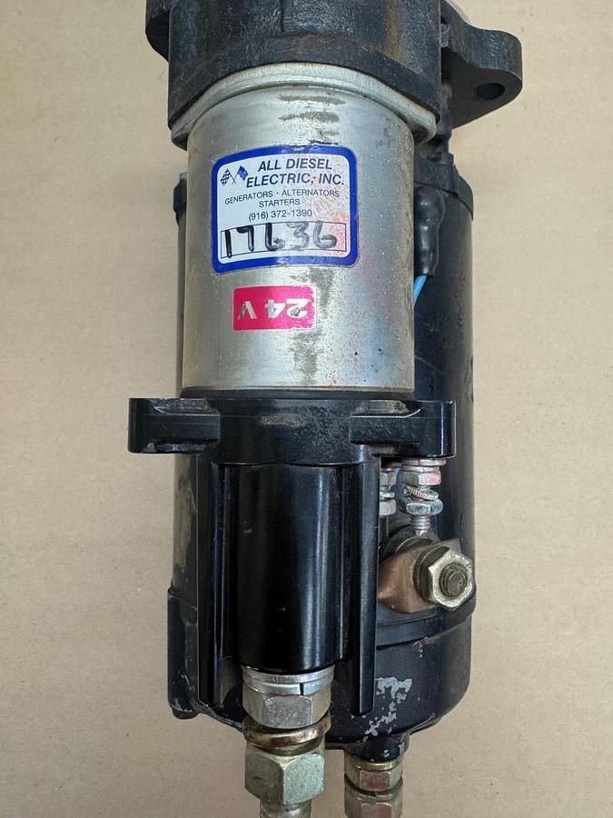 Used All Diesel Electric 17636 24V Starter