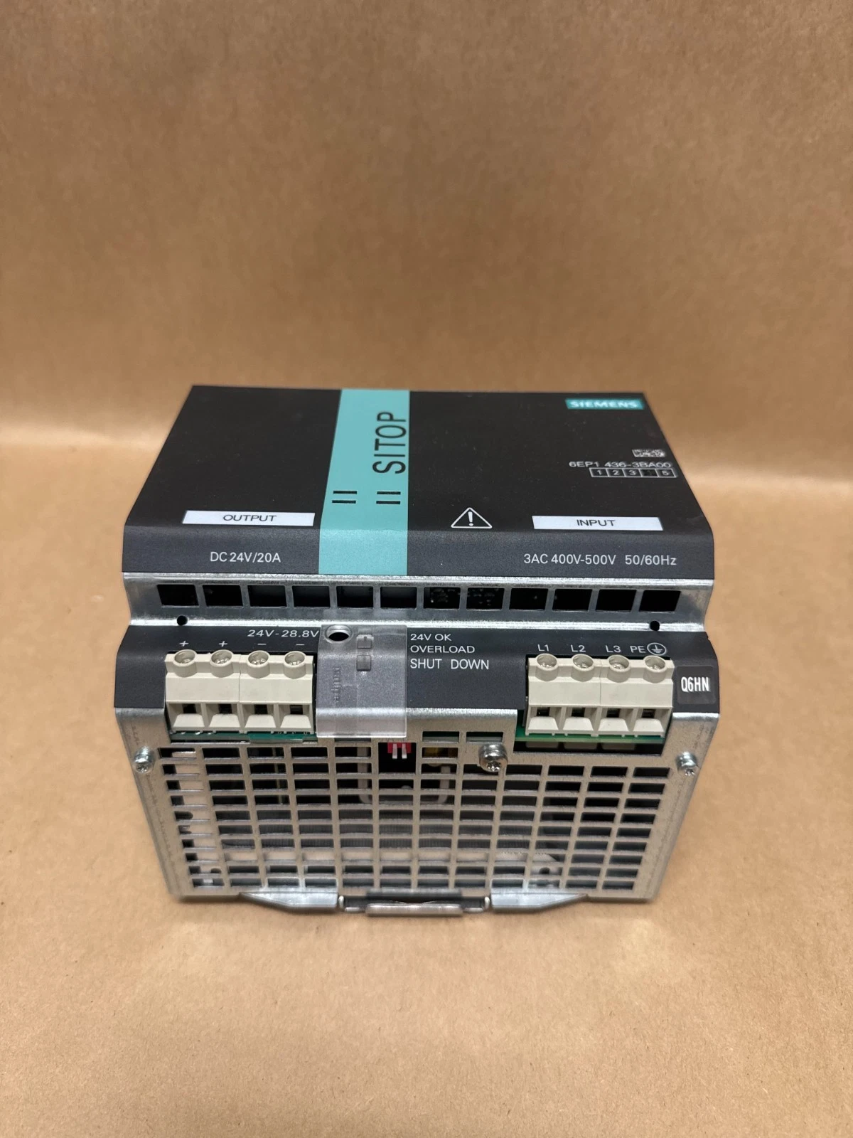 Used Siemens 6EP1436-3BA00 20A Switching Power Supply