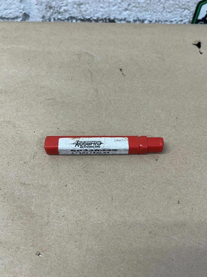Accupro 60338449 1/4x1/4x1x4 Endmill