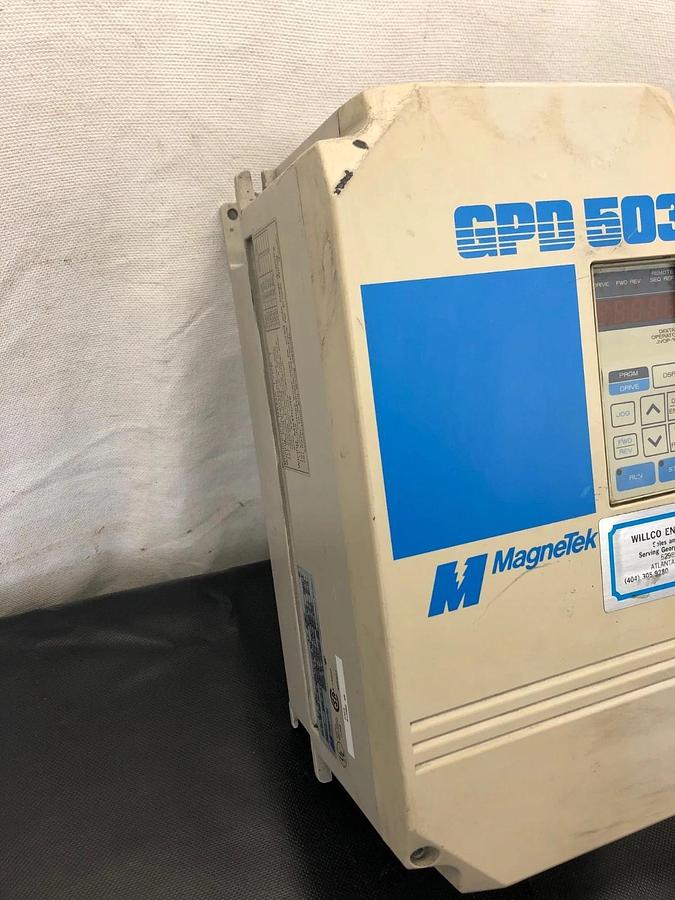 Used Magnetek DS317 GDP503 AC Drive, 3 Phase, 380-460V