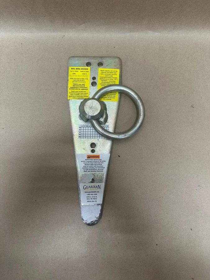 Used Guardian 00484 Bull Ring Anchor *NEW*