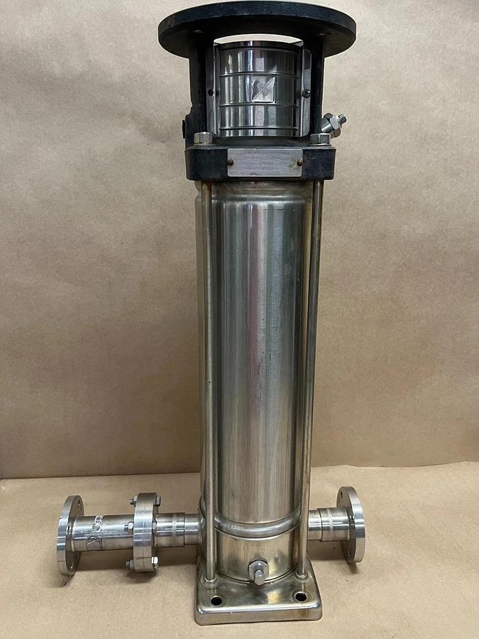 Used Grundfos D41Z00055 CRN 4-160/15 Vertical Multistage Centrifugal Pump