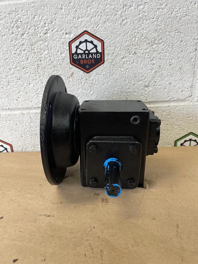 Used Worldwide Electric Corp HdRF133-50/1-R-56C Worm Gear Speed Reducer, 50:1 Ratio