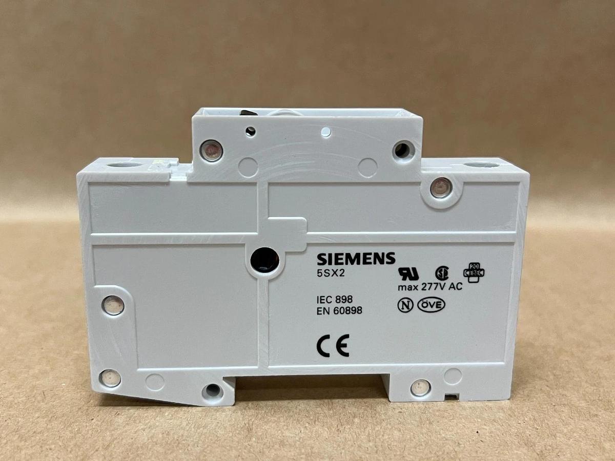 Used Siemens 5SX21 B6, 230/400V, Circuit Breaker - Lot of 2