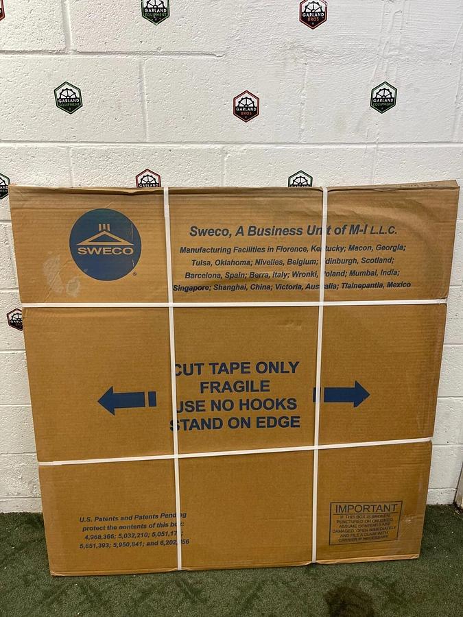 Used Sweco 40A8A088T 40” Stainless Steel 88 Microns