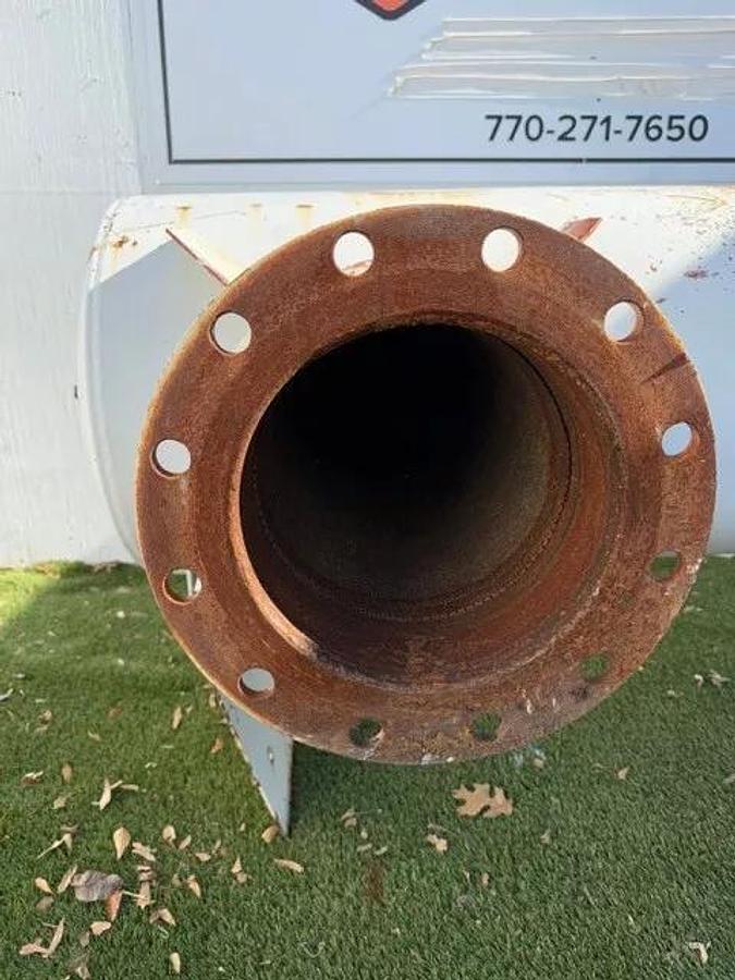 Used Stoddard Silencer D32H-10 Chamber Absorbtion Silencer, 10” Bores