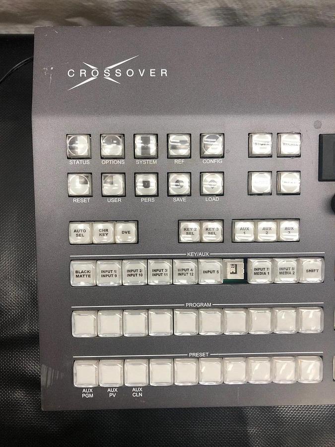 Used Ross Crossover 12 Panel 4801AR-220 Video Production Unit