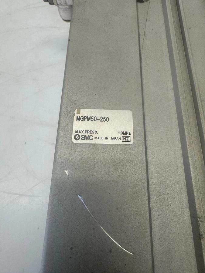 Used SMC MGPM50-250 Compact Guided Air Cylinder, 25 mm Bores