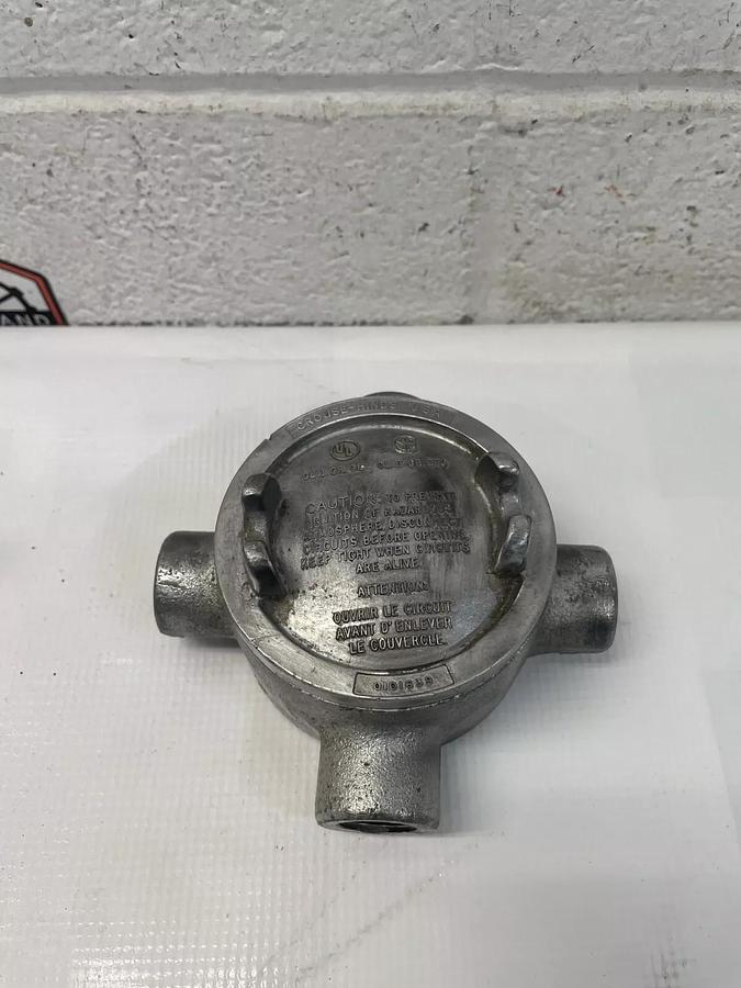 Used Crouse-Hinds GUAX16 Conduit Outlet Box