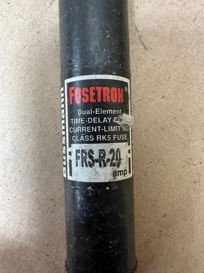 Used FuseTron FRS-R-20 Time Delay 20A Fuse - Lot of 6