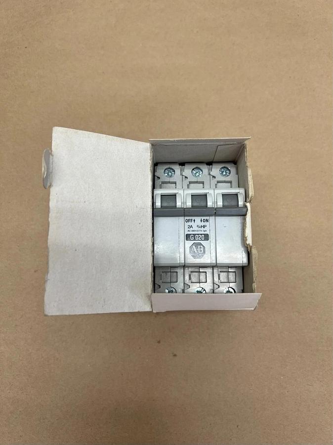 Used Allen Bradley 1492-CB3G020 Manual Motor Controller