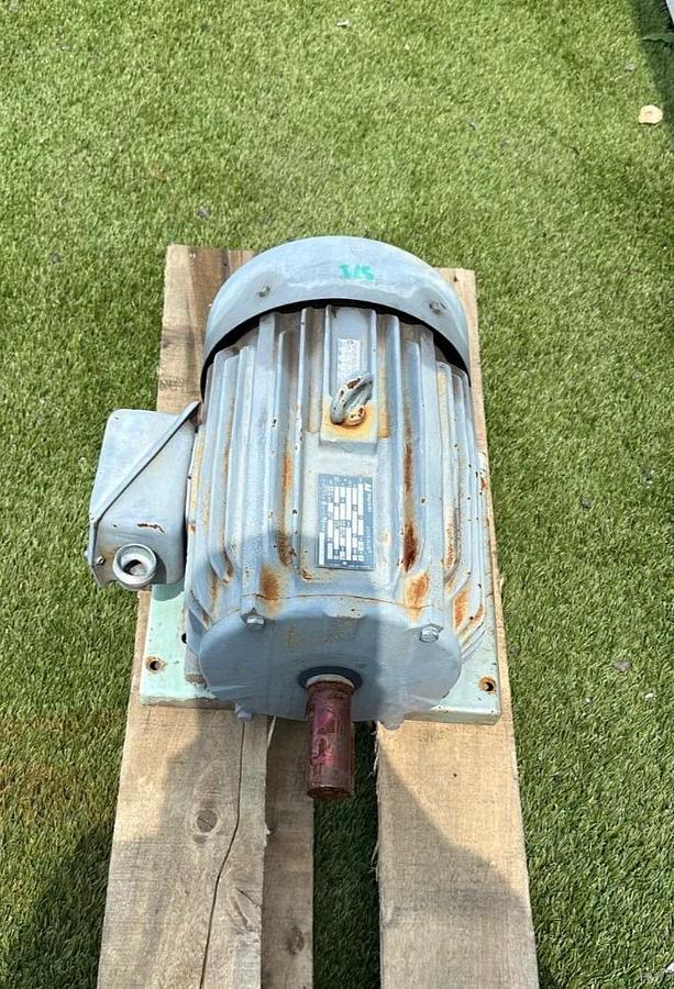 Used MagneTek 9-391132-62 7.5Hp Motor @ 1740RPM, 230/460V, 3 Phase, 60Hz