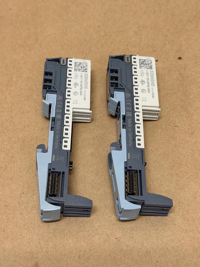 Used Siemens 6ES7 193-6BP00-0DA0 Base Unit - Lot of 2