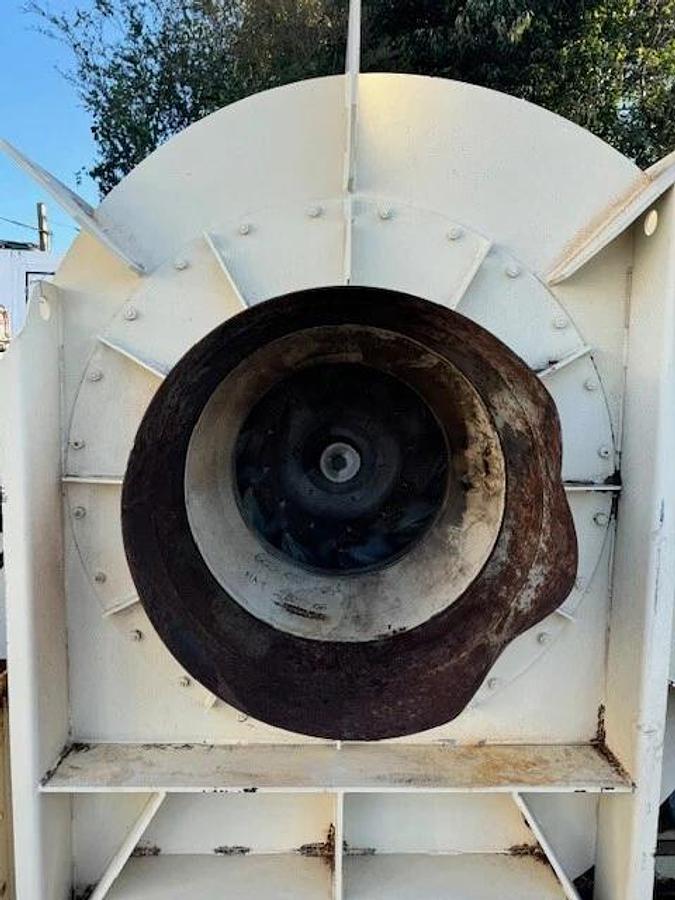 Used F. Lli Ferrari ART 1001 N16 L6270 ADF LG270 Centrifugal Fan, Toshiba 100Hp Motor