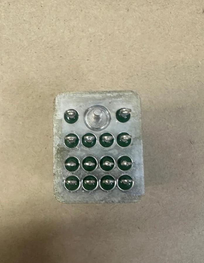 Used Magnecraft 782XDXH10-24VDC Relay w/ ABB CR-M4SS Base