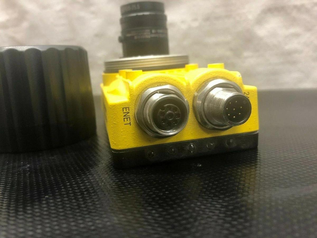 Used Cognex IS5100-11 Insight Vision Camera w/ Funjinon HF12.5HA-1B Lens & Lens Cover