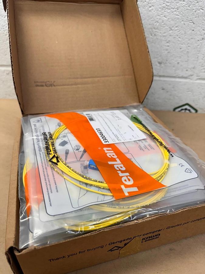 Used Furukawa Electric G-657A2, 3 meter Simplex Optical Patch Cord