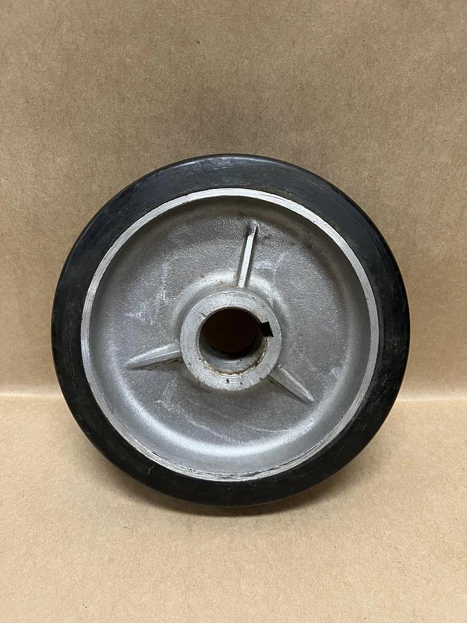 Used R & K 8" x 2" Caster Wheel