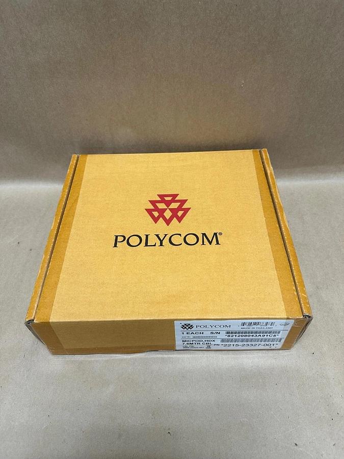 Used POLYCOM 2215-23327-001 HDX 7.6MTR CBL MICPOD, Missing Cord