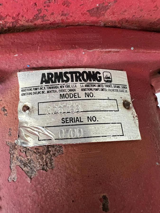 Used Armstrong 826768 Bearing Assembly Casing Part 426137