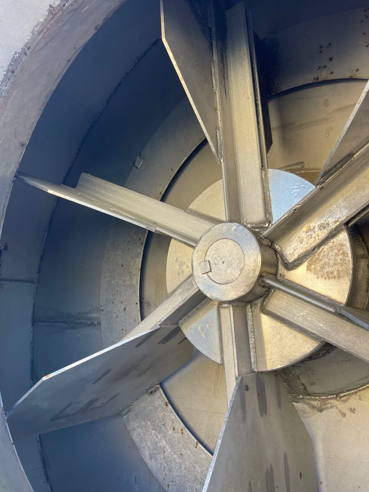 Used Vincent Processes 574 GI CW 270 Bottom Horizontal Blower 60HP, 1770RPM, 460V SS