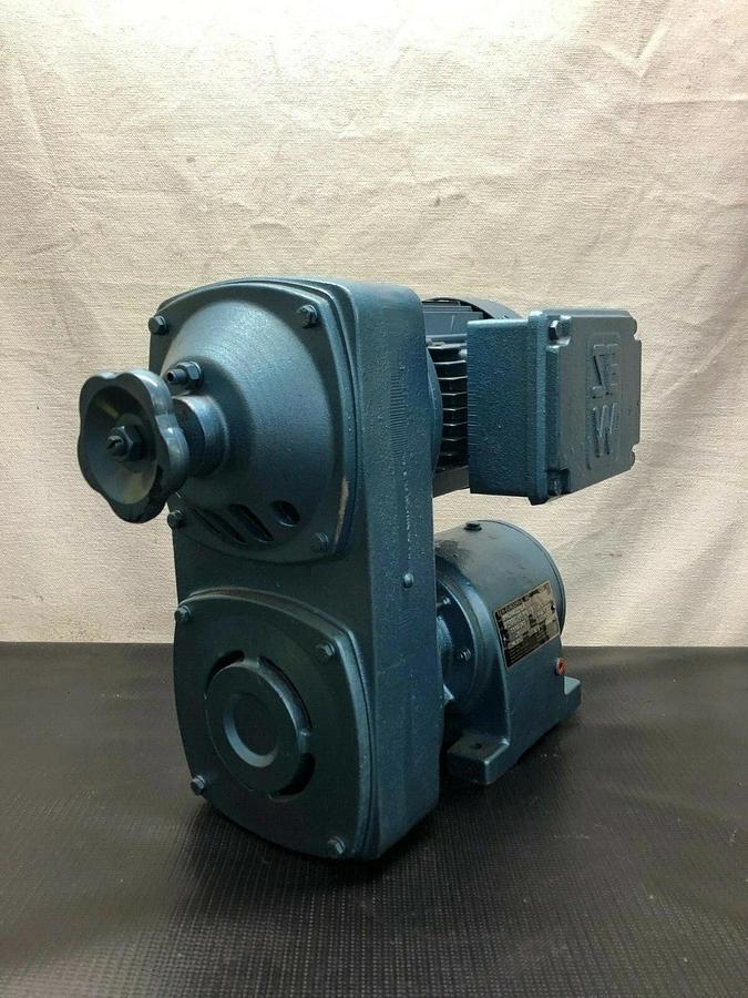 Sew Eurodrive Motor and Gearbox Combo 1/2 HP Motor, 14.09:1 Gearbox Ratio