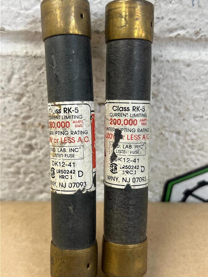 Used Cefco CRS-R 15 Dual Element Time Delay Fuse - Lot of 2