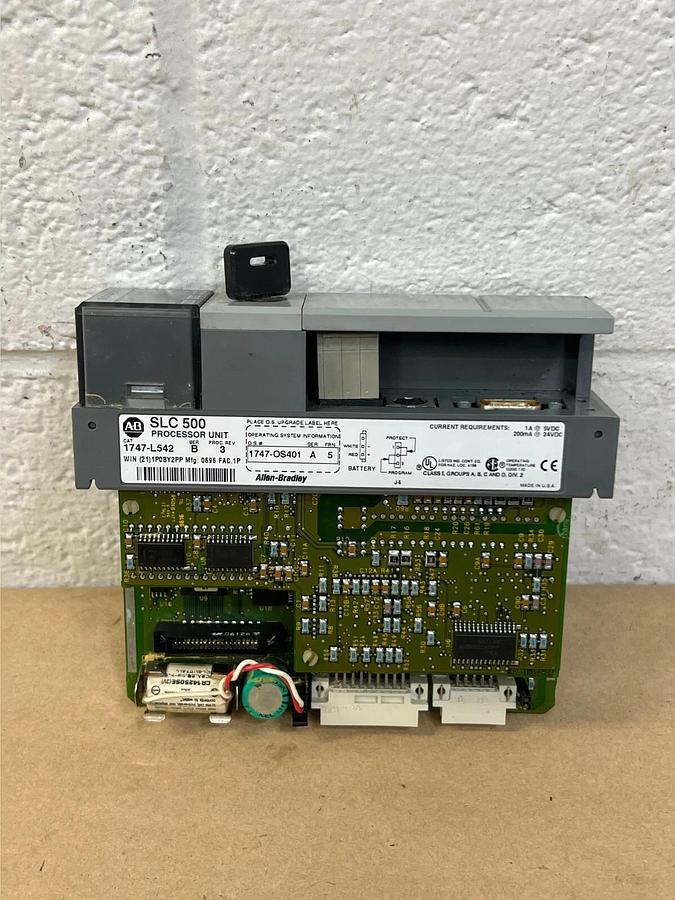 Used Allen Bradley 1747-L542 Series B Processor Unit SLC 500