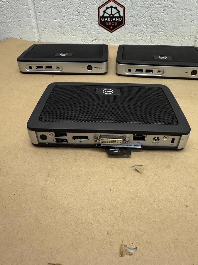Used Dell WYSE 5030 P25 TERA2 512R RJ45 Zero/Thin Client Mini Desktop, Power Cord (3)