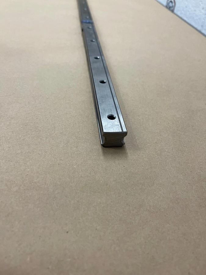 THK Caged Ball Linear Motion Guide Rail, 25 1/8" Long, 3/4" Wide
