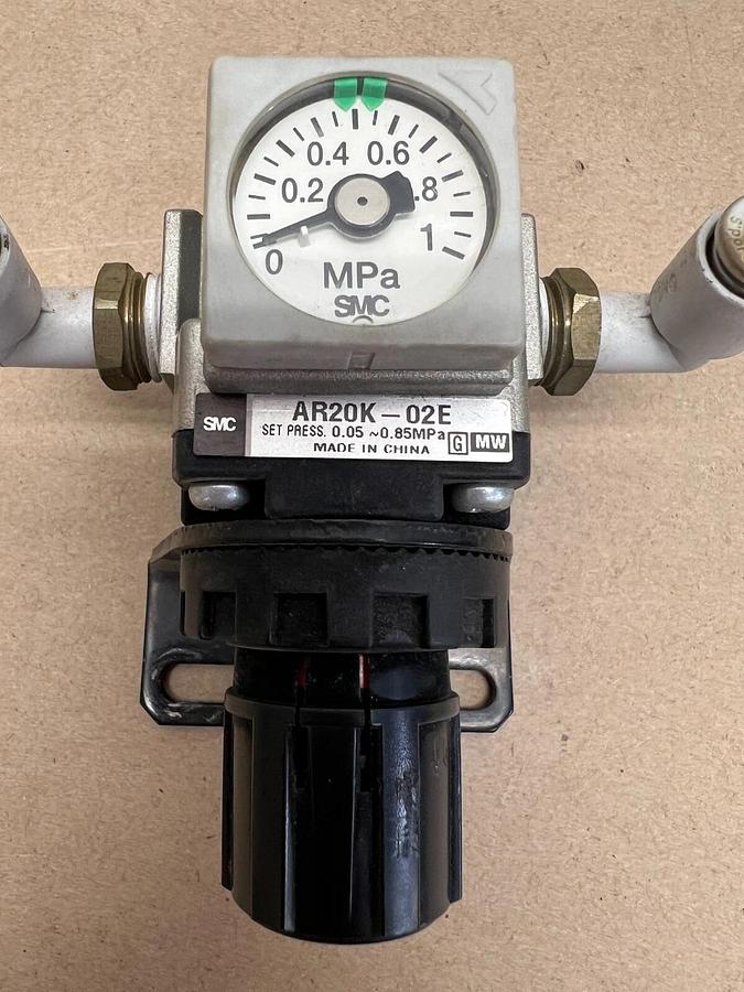 Used SMC AR20K-02E Pressure Relief Valve
