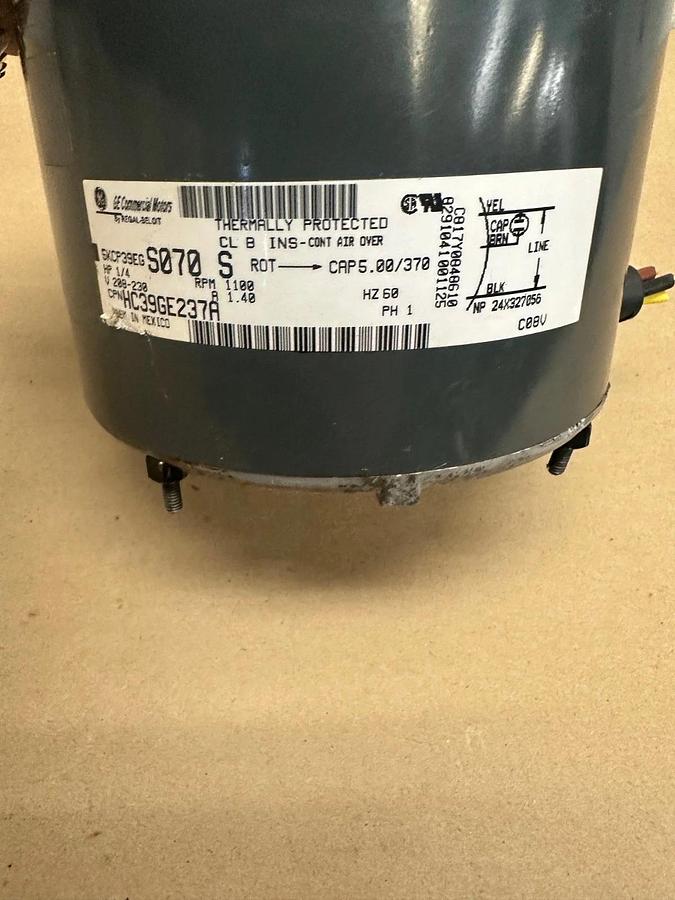 Used GE Commercial Motors 5KCP39EG Condenser Motor