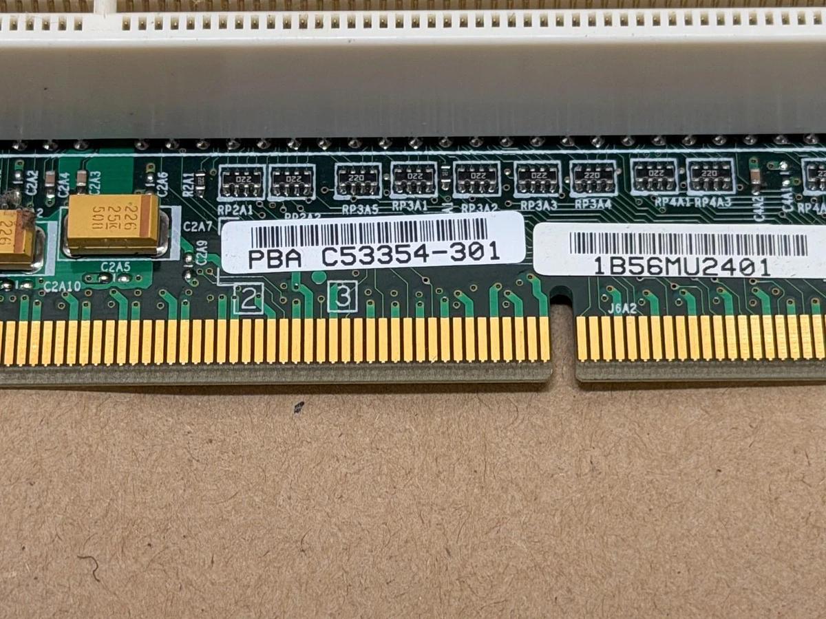 Used Intel PBA C53354-301 Express Riser Card
