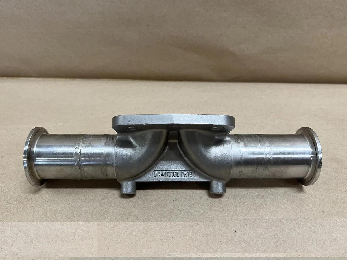 Used Gemü 316L Sanitary SS 1-1/2" Two-Way Diaphragm Valve