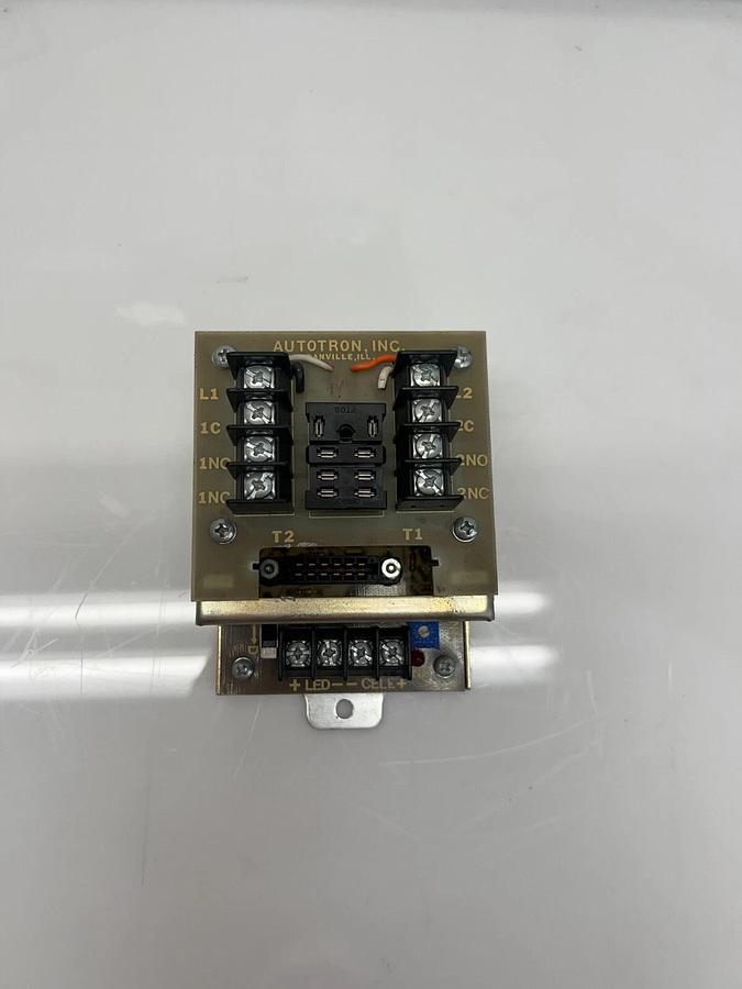 Used Autotron Inc. CPF 303 120V, 60Hz Relay Module