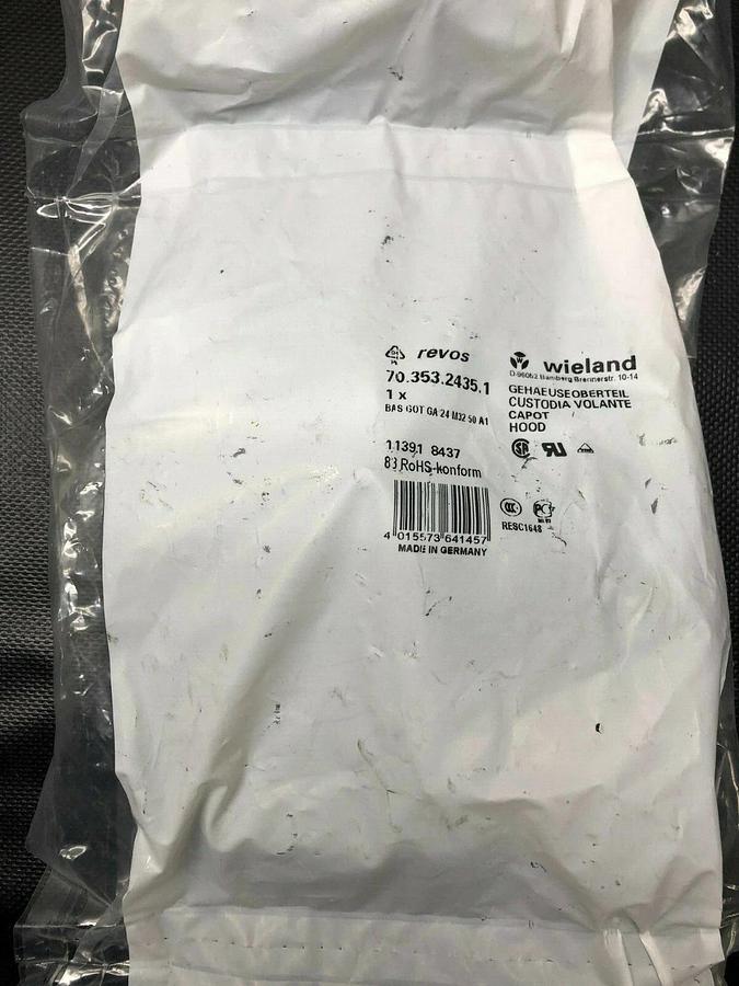 Wieland 70.353.2435.1 Rectangular Connectors - LOT of 4