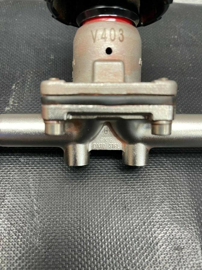 Used Gemü 1.4408 Body, PN16-316 L, 3/4”, Diaphragm Valve