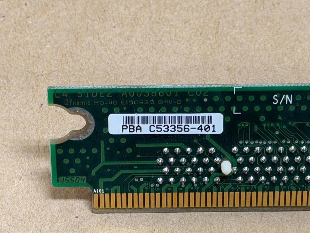 Used Intel PBA C53356-401 Express Riser Card