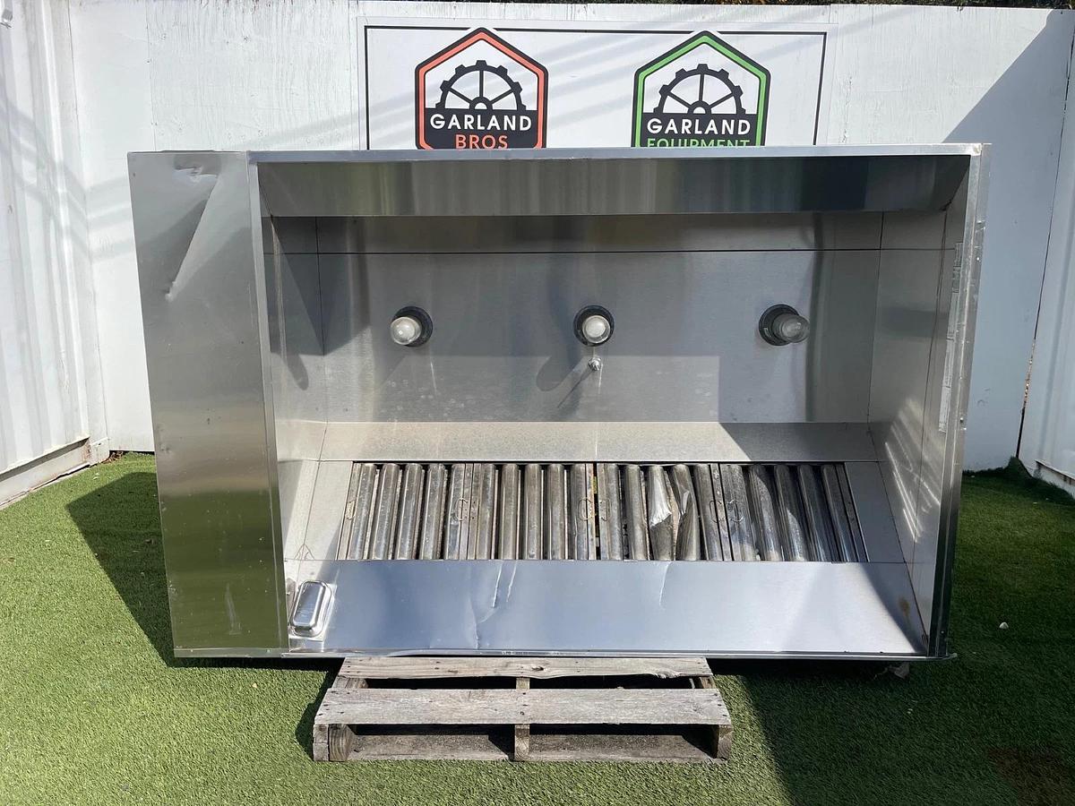 Used Captiveaire Systems 5424 ND-2, 6' Commercial Exhaust Hood - Stainless Steel