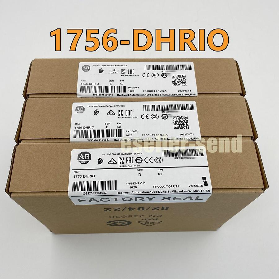 Used Allen Bradley 1756-DHRI0 D DH+RI0 Communication Interface, REV. 6.2
